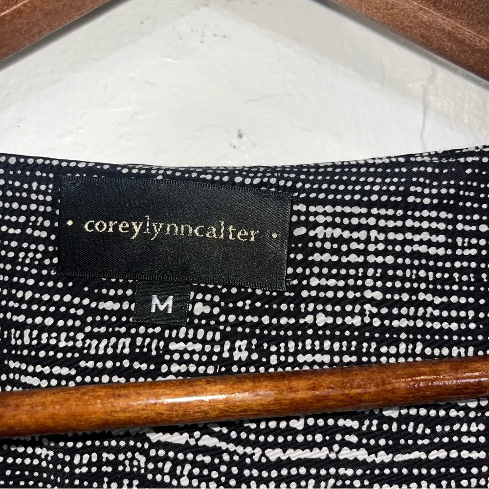 Anthropologie Corey Lynn Carter Silk ColorBlock Dress